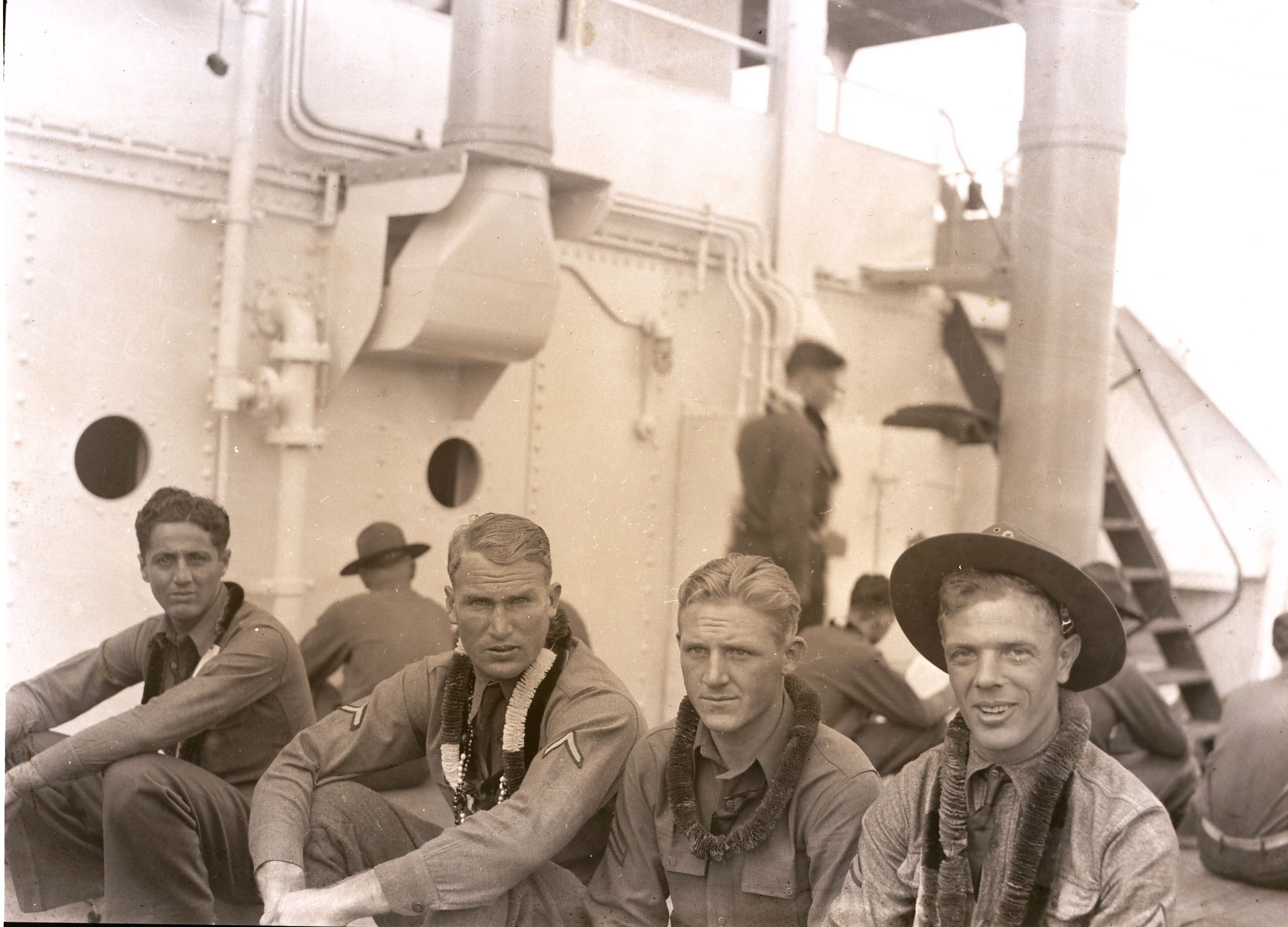 Jack Cherlin on a boat